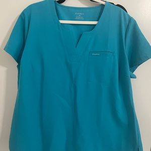 Jaanuu Teal Scrub Set 1X top XL joggers